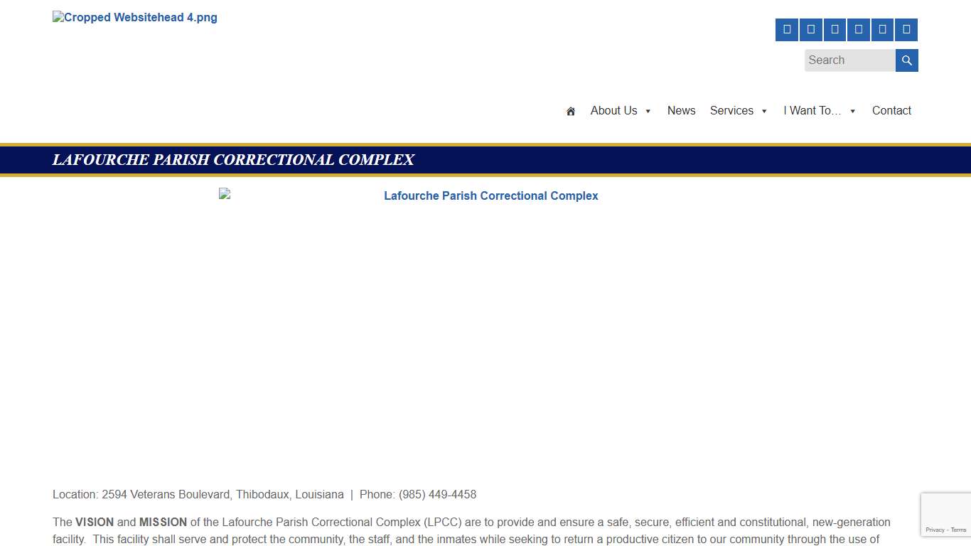 Lafourche Parish Correctional Complex – Lafourche Parish Sheriff's Office